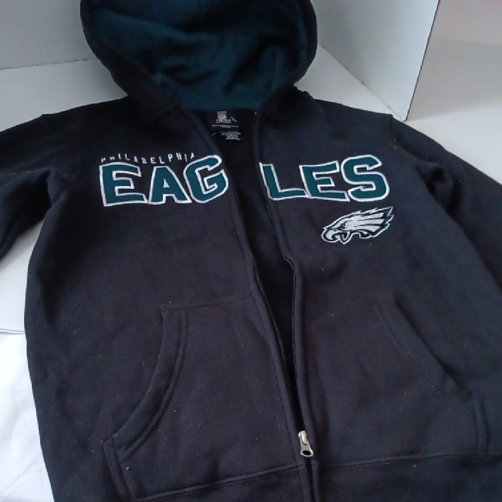Kids black eagles hoodie